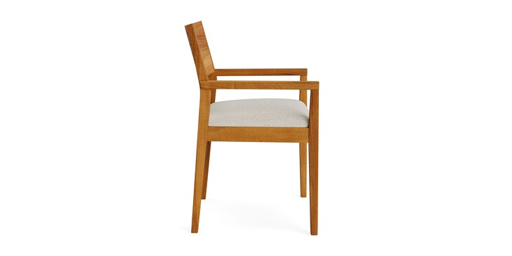 Clear Maple Arm Chair image number 2