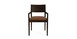 Maple Leather Arm Chair