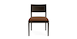 Maple Leather Side Chair
