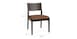 Maple Leather Side Chair