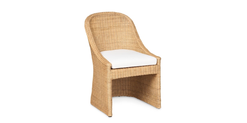 Catalina Woven Slope Arm Dining Chair image number 0