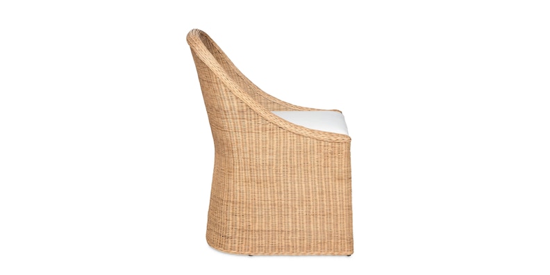 Catalina Woven Slope Arm Dining Chair image number 2