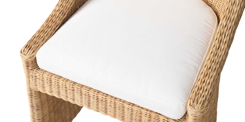 Catalina Woven Slope Arm Dining Chair image number 3