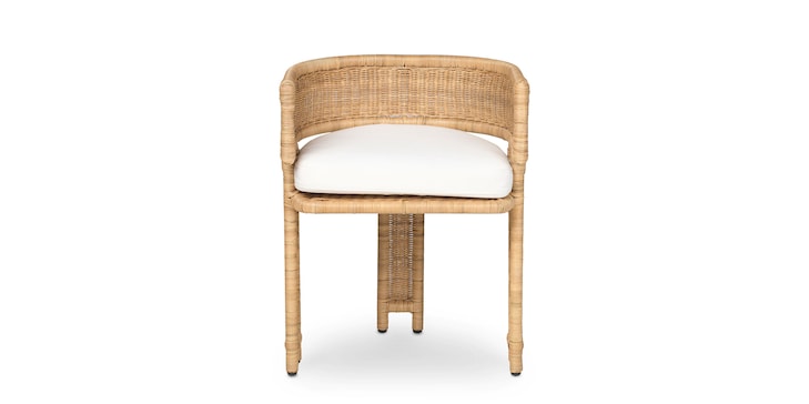 Catalina Woven Barrel Back Accent Chair image number 1