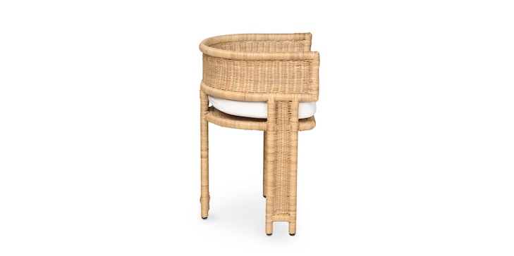 Catalina Woven Barrel Back Accent Chair image number 2
