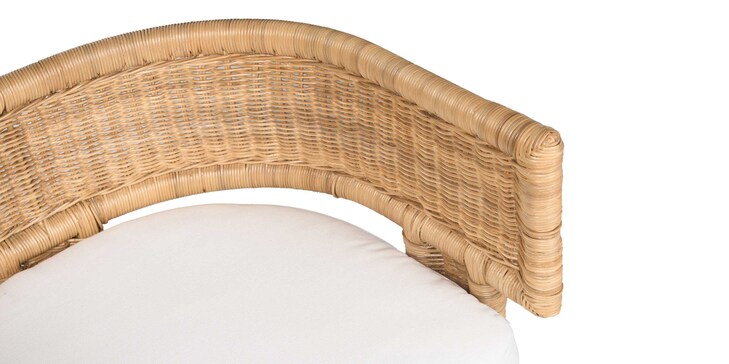 Catalina Woven Barrel Back Accent Chair image number 3