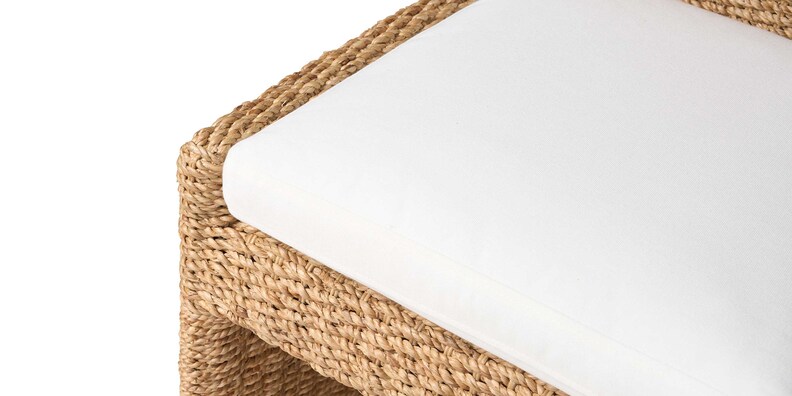 Catalina Woven Square Back Dining Side Chair image number 3