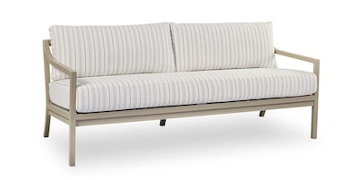 Susanna Outdoor Slope Arm Bench Sofa