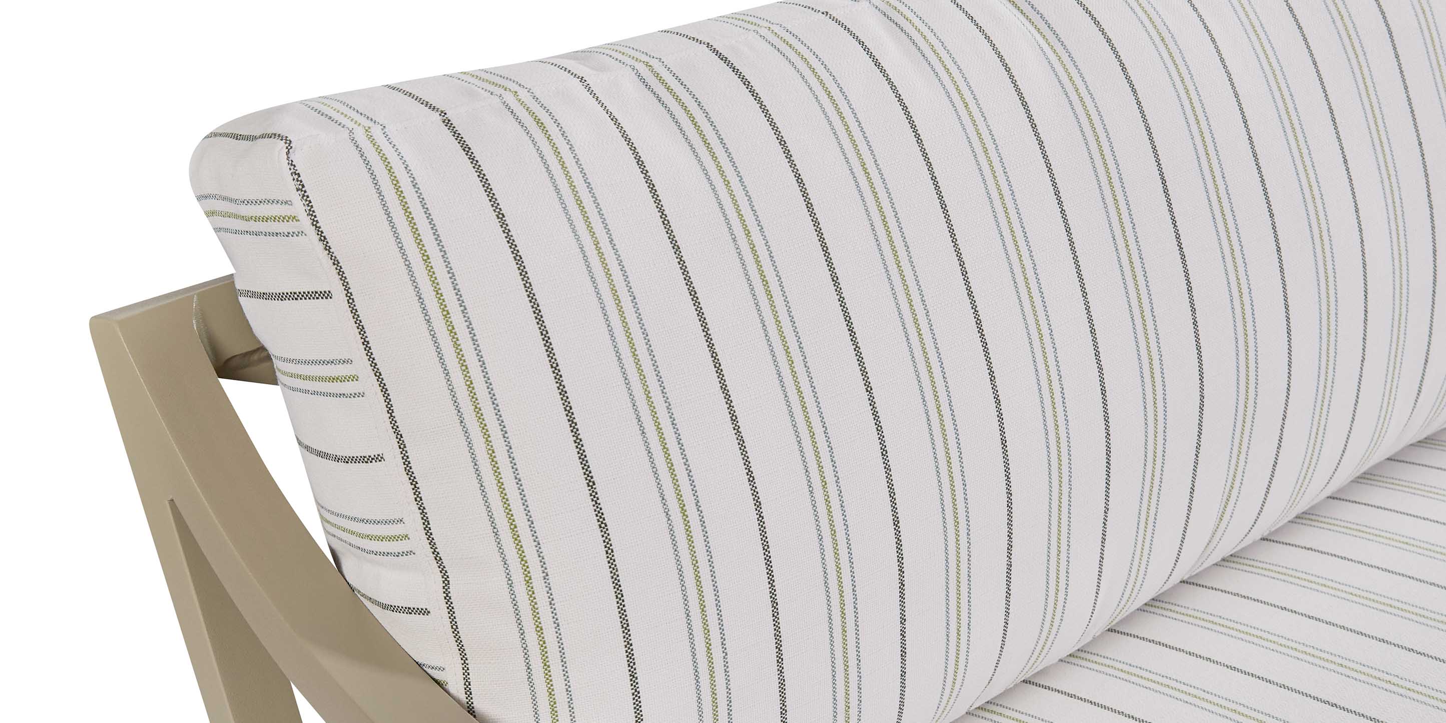 Susanna Outdoor Slope Arm Bench Sofa | Bassett Furniture
