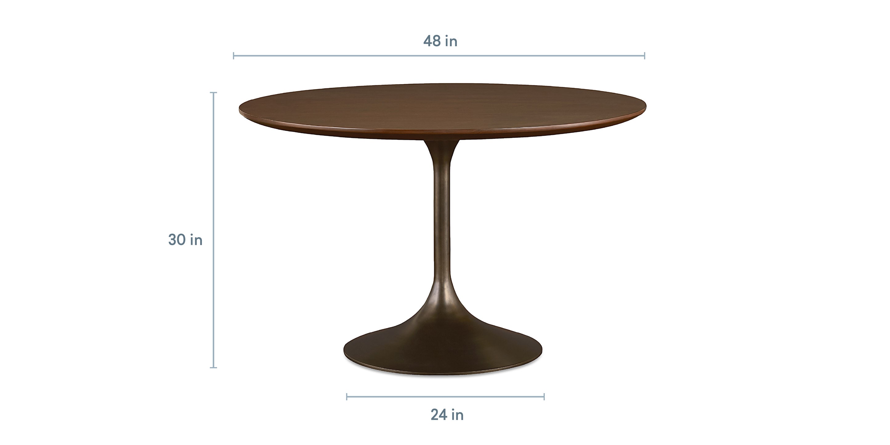 Copenhagen Round Dining Table - Thumbnail 3