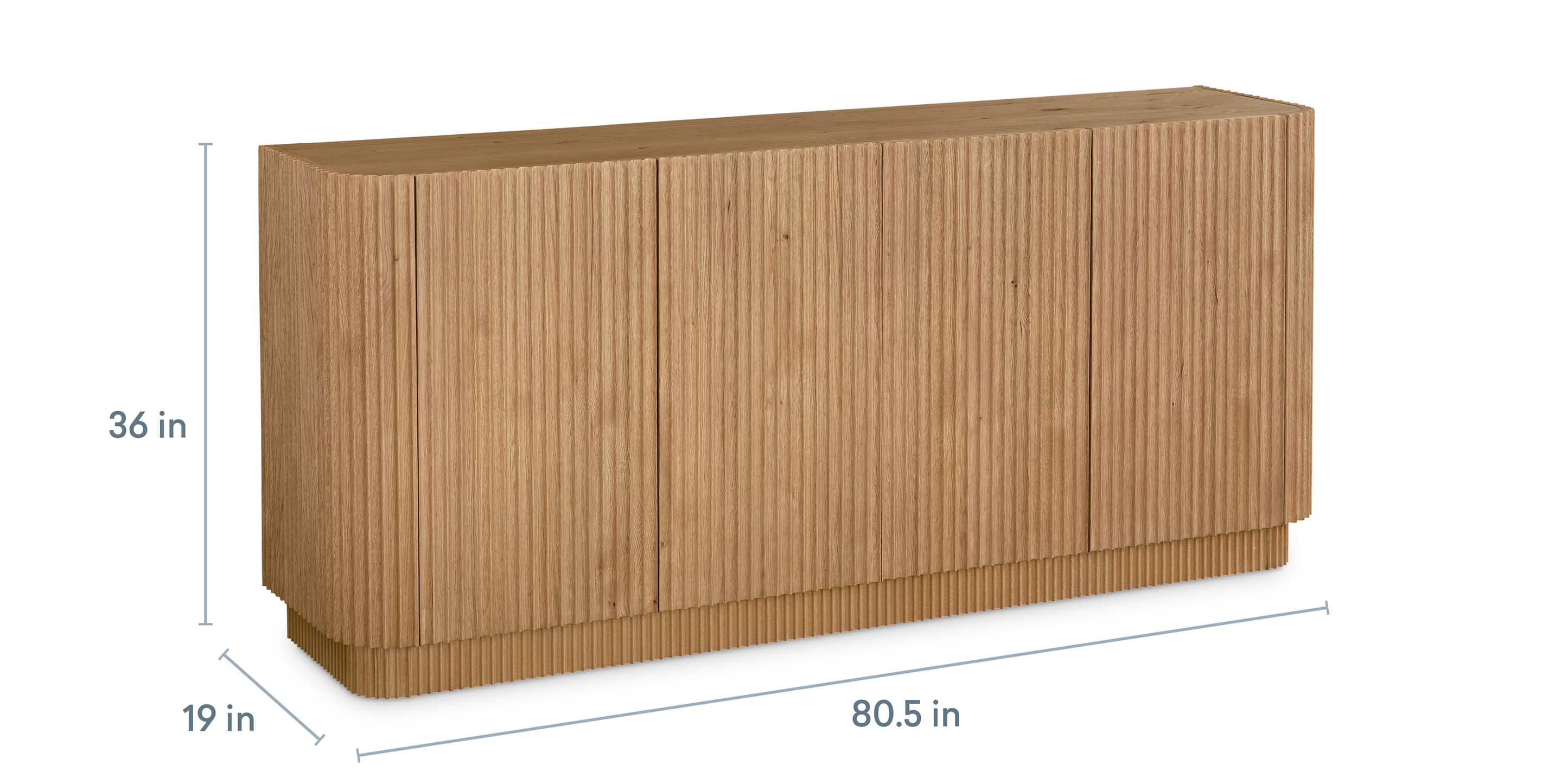 Newbury 4 Door Credenza | Bassett Furniture