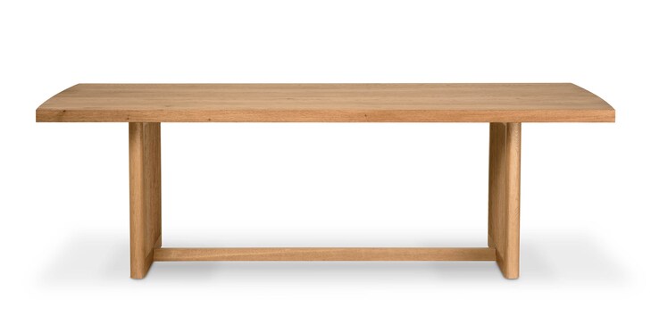 Coved Dining Table Coved Base image number 1