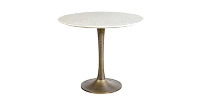 Erin Round Marble Dining Table