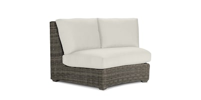 Oasis Curved Loveseat