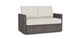 Loveseat, Heathered Grey
