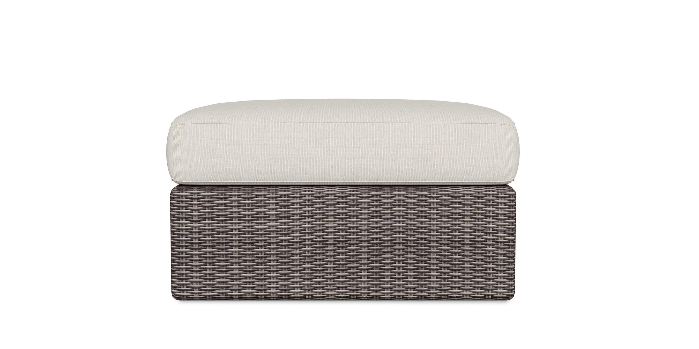 Ashford Outdoor Ottoman - Thumbnail 2