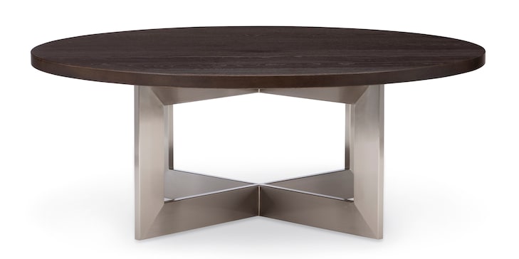 Andover Maple Round Cocktail Table image number 1