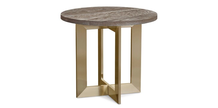 Oak End Table image number 0
