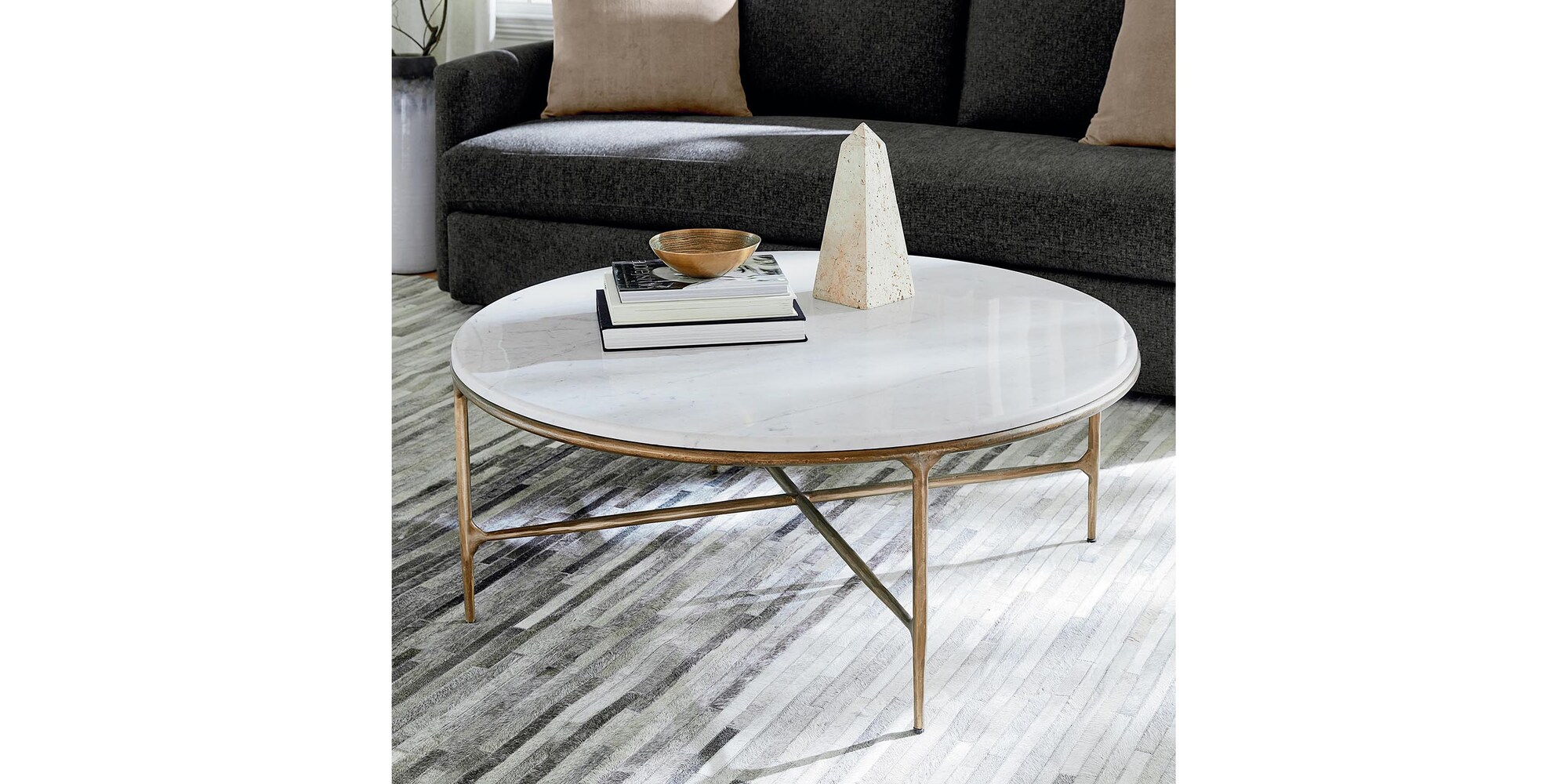 Keswick Round Cocktail Table | Bassett Furniture
