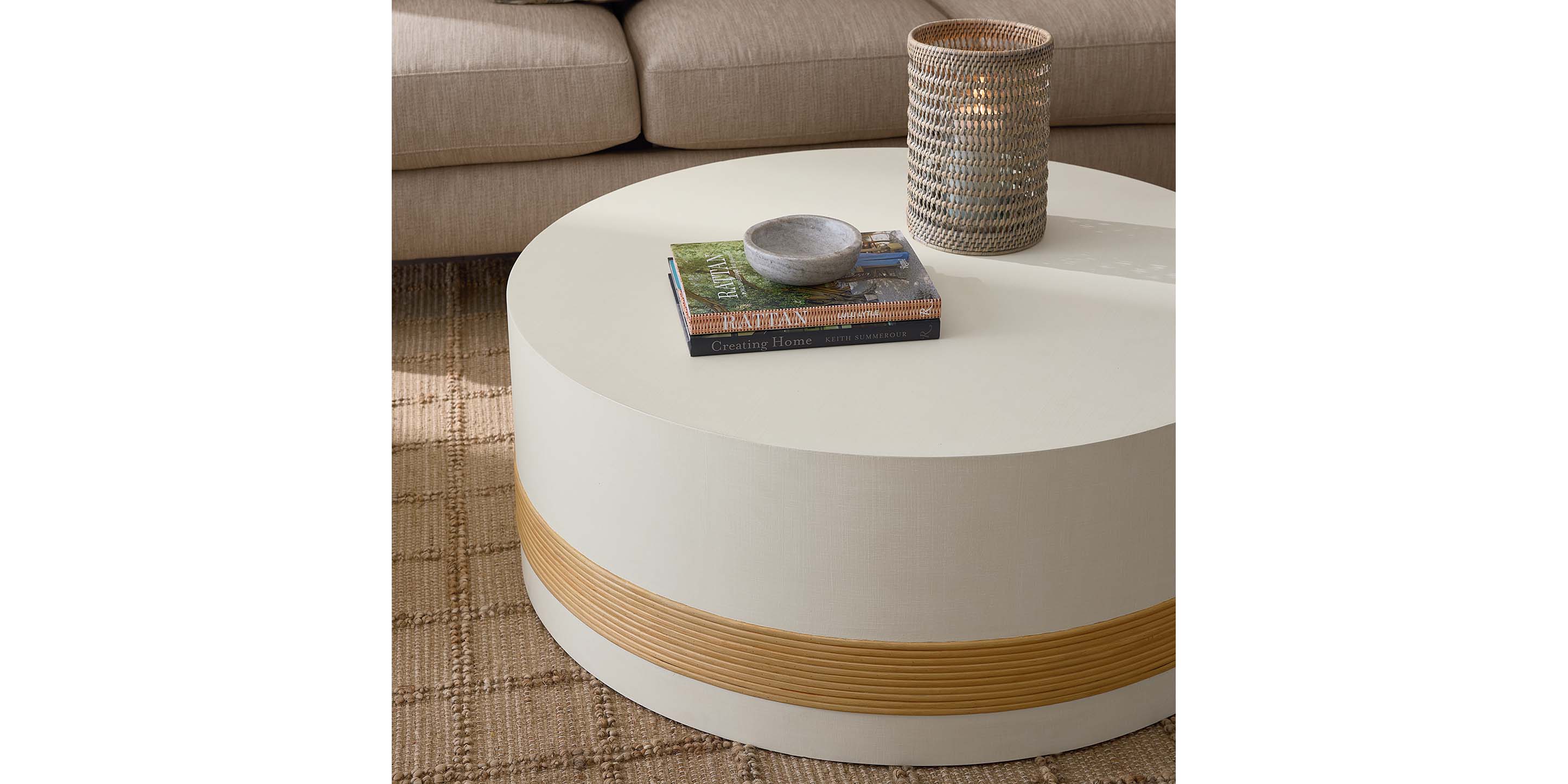 Newbury Round Cocktail Table | Bassett Furniture