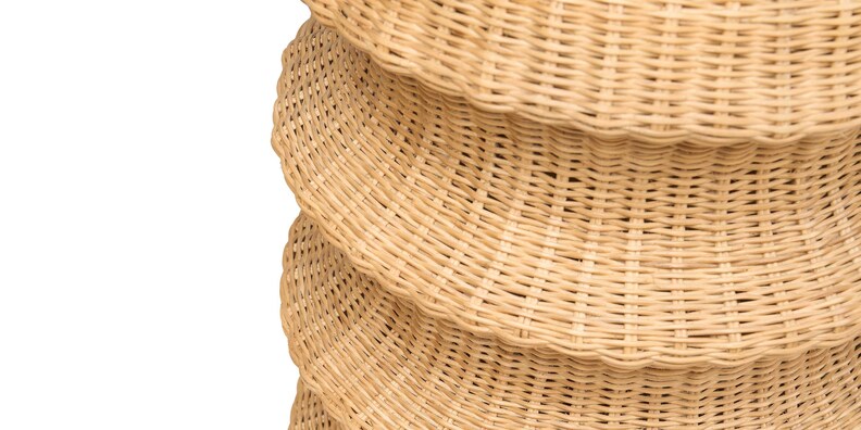 Catalina Wicker Drink Table image number 3