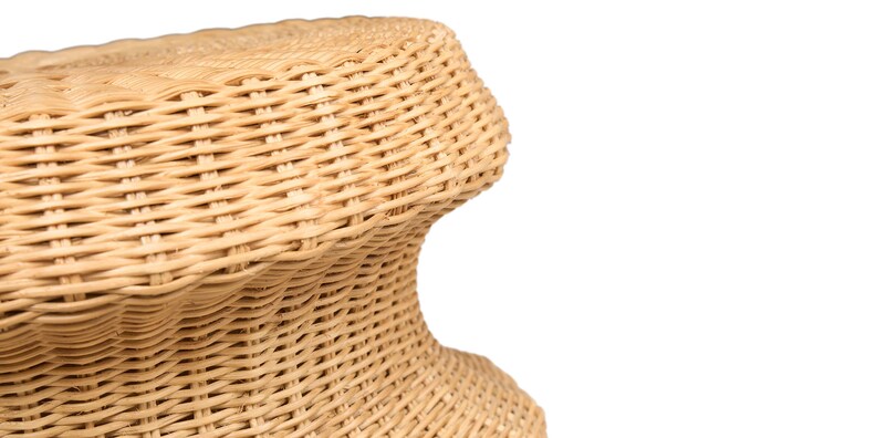 Catalina Wicker Drink Table image number 4