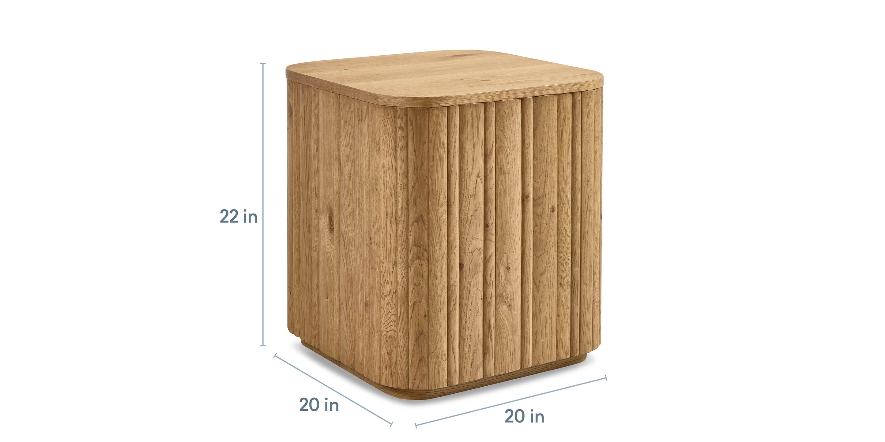 Andora Square End Table - Thumbnail 5