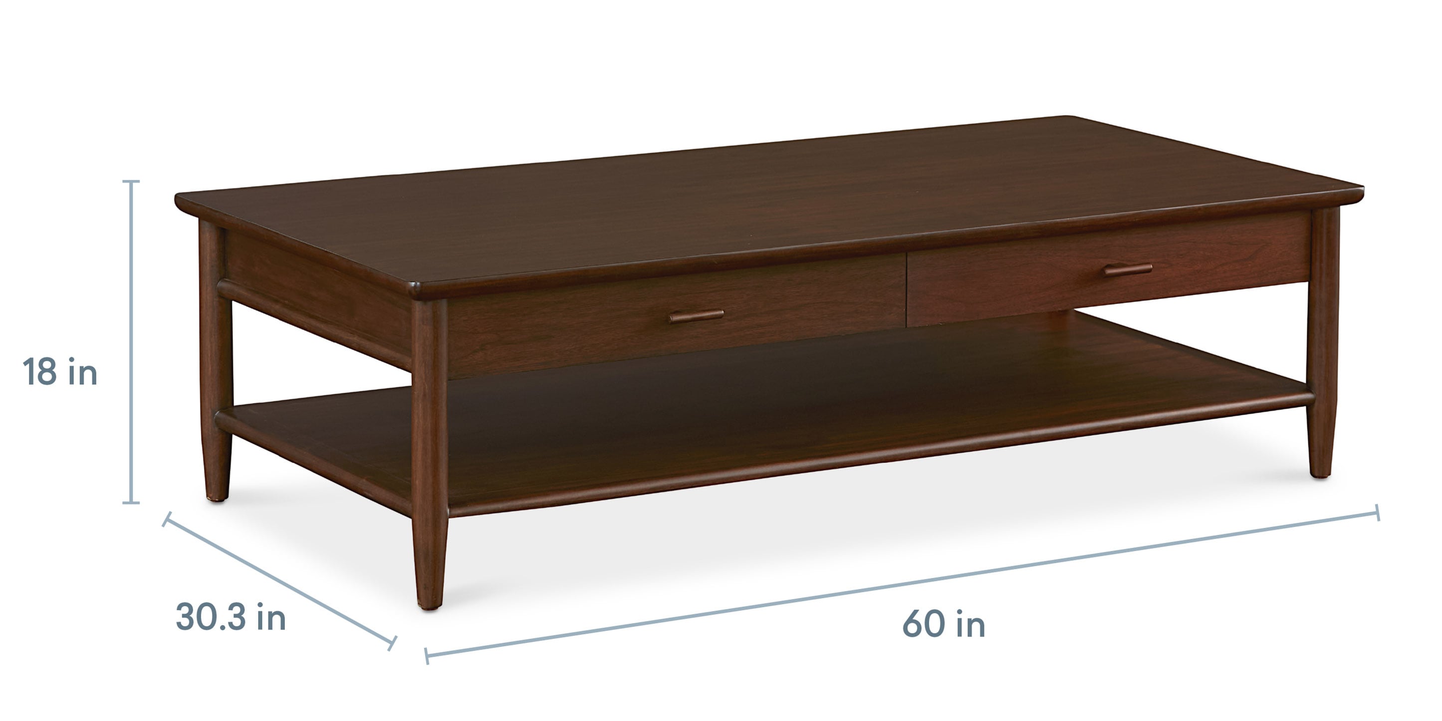 Copenhagen Rectangular Cocktail Table - Thumbnail 5