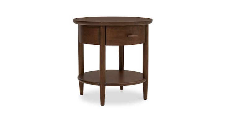 Round End Table image number 0
