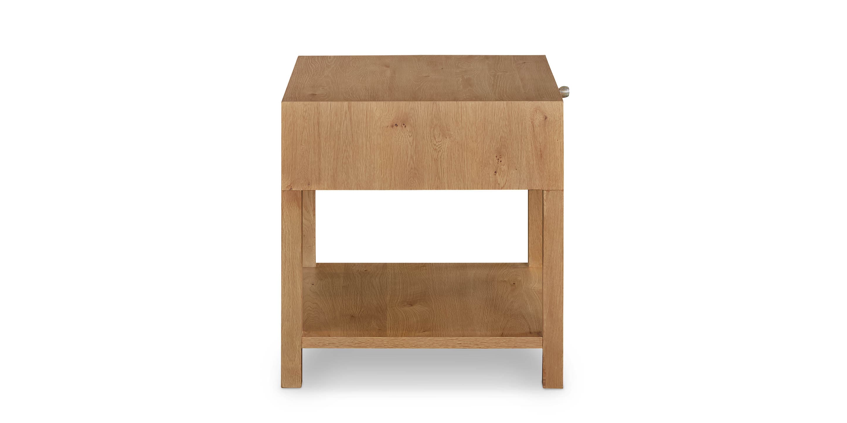 Newbury Ribbed Drawer End Table | Bassett Furniture