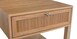 Ribbed Drawer End Table