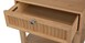 Ribbed Drawer End Table