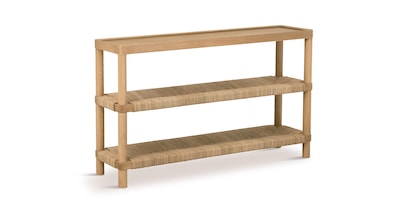 Montauk Woven Console Table