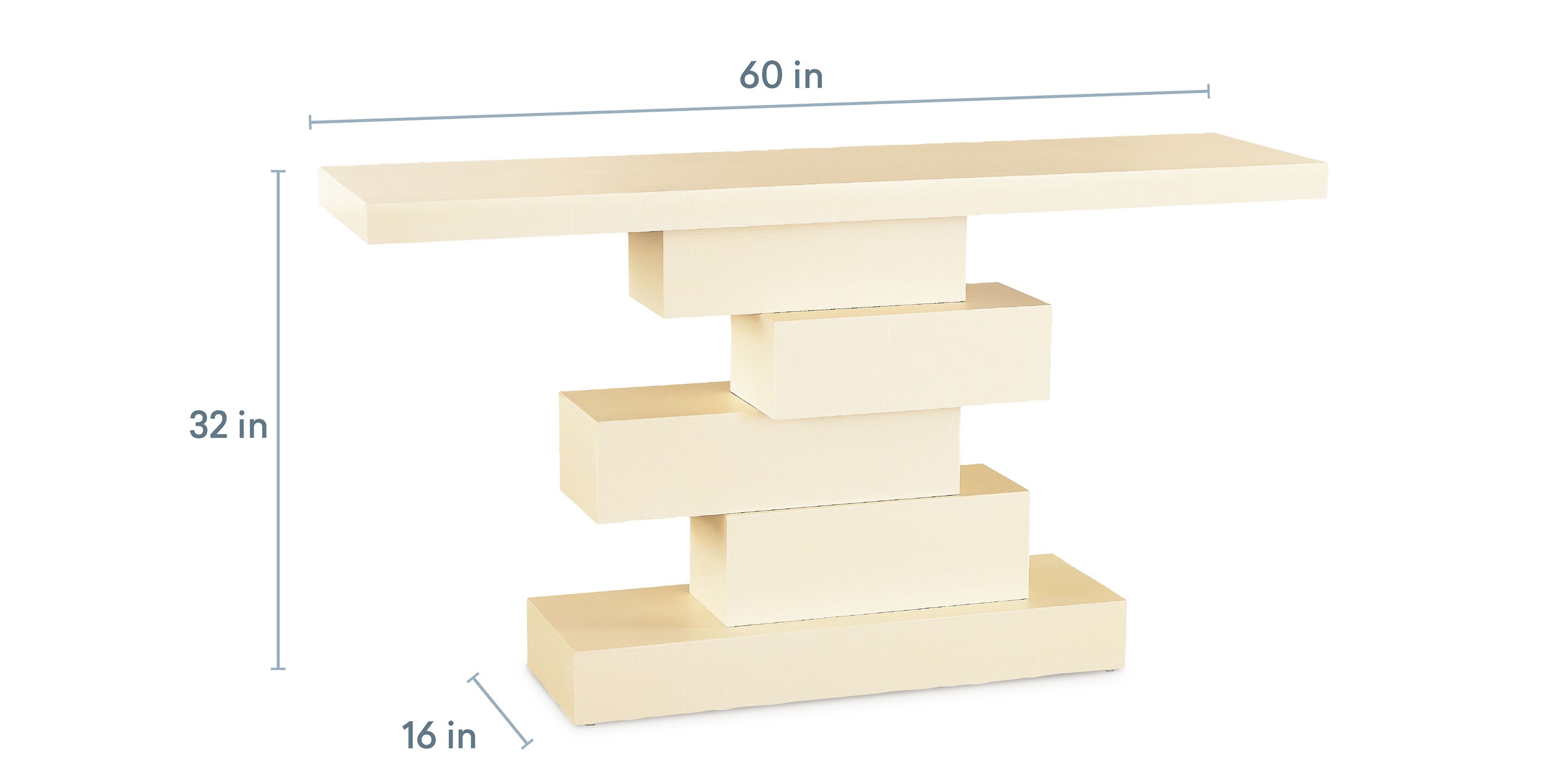 Newbury Tier Console Table - Thumbnail 4