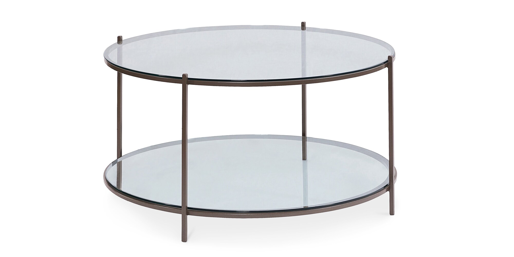 Linville Round Cocktail Table Bassett Furniture