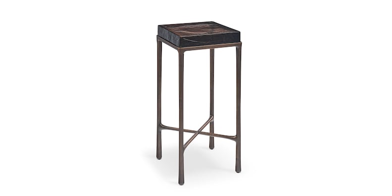 Glasgow Bronzed Side Table image number 0
