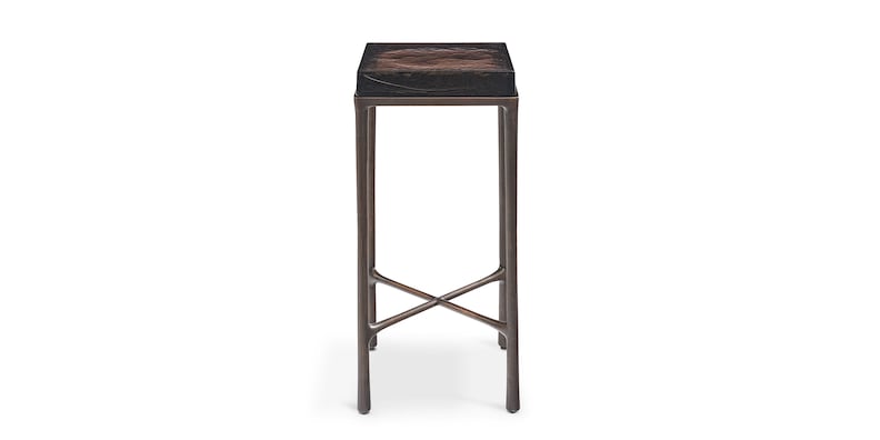 Glasgow Bronzed Side Table image number 1