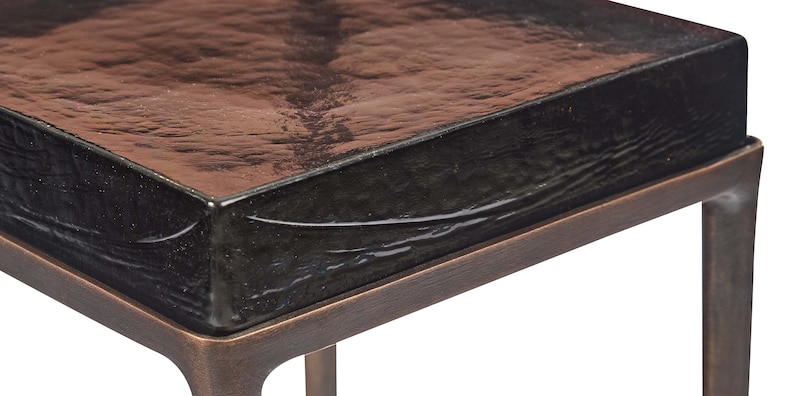 Glasgow Bronzed Side Table image number 3