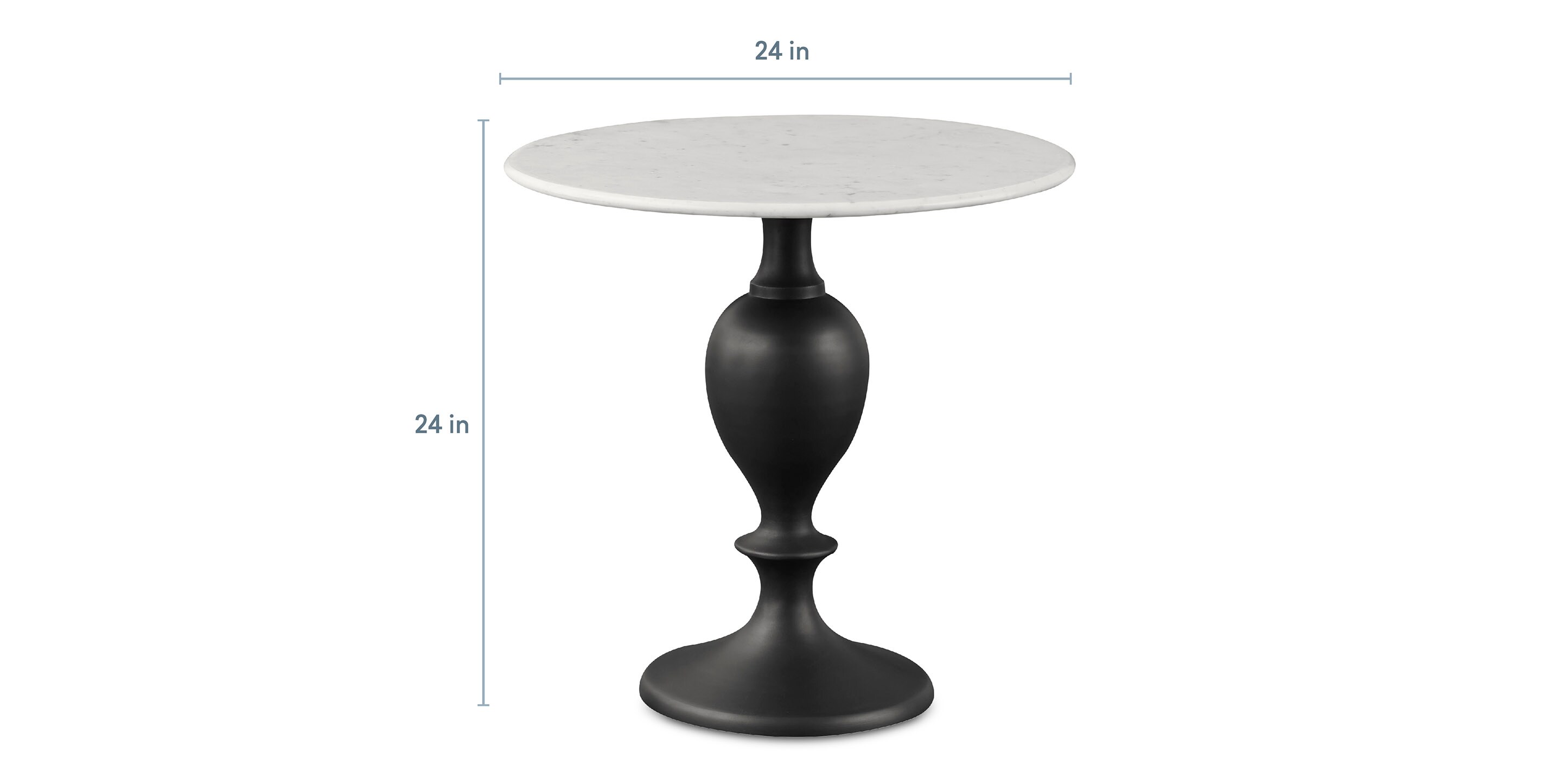 Coventry Round End Table - Thumbnail 2