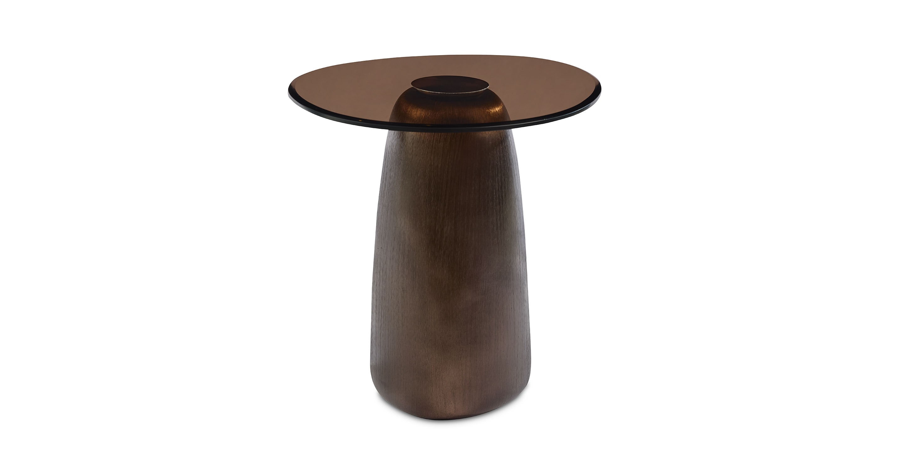 Pantheon Small Glass Top Coffee Table