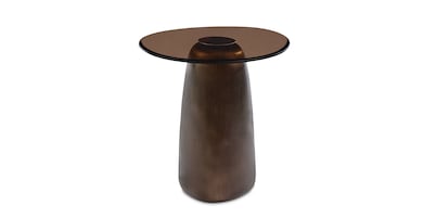 Pantheon Small Glass Top Coffee Table