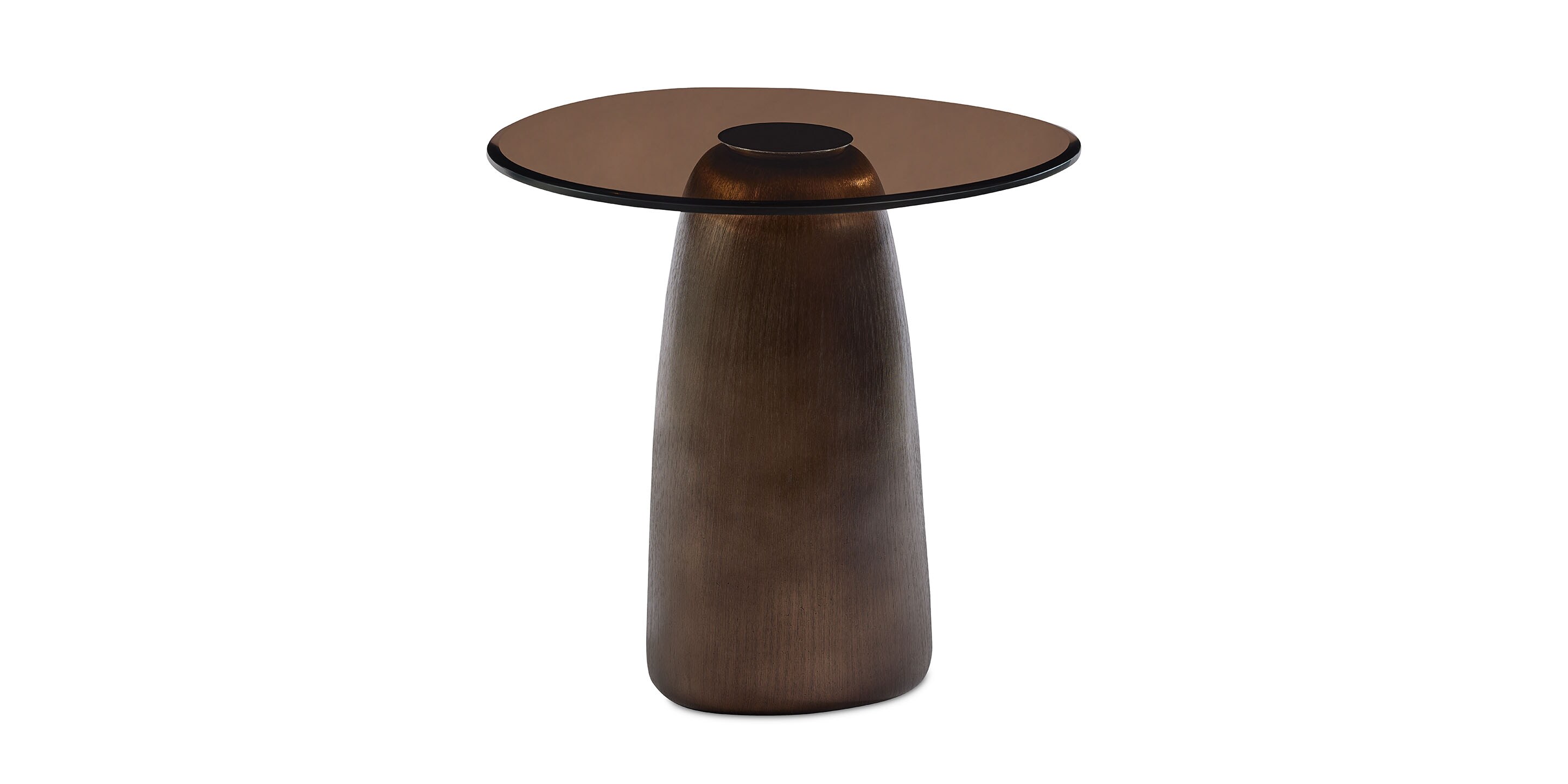 Pantheon Small Glass Top Coffee Table - Thumbnail 2