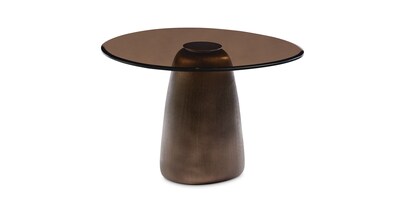 Pantheon Medium Glass Top Cocktail Table