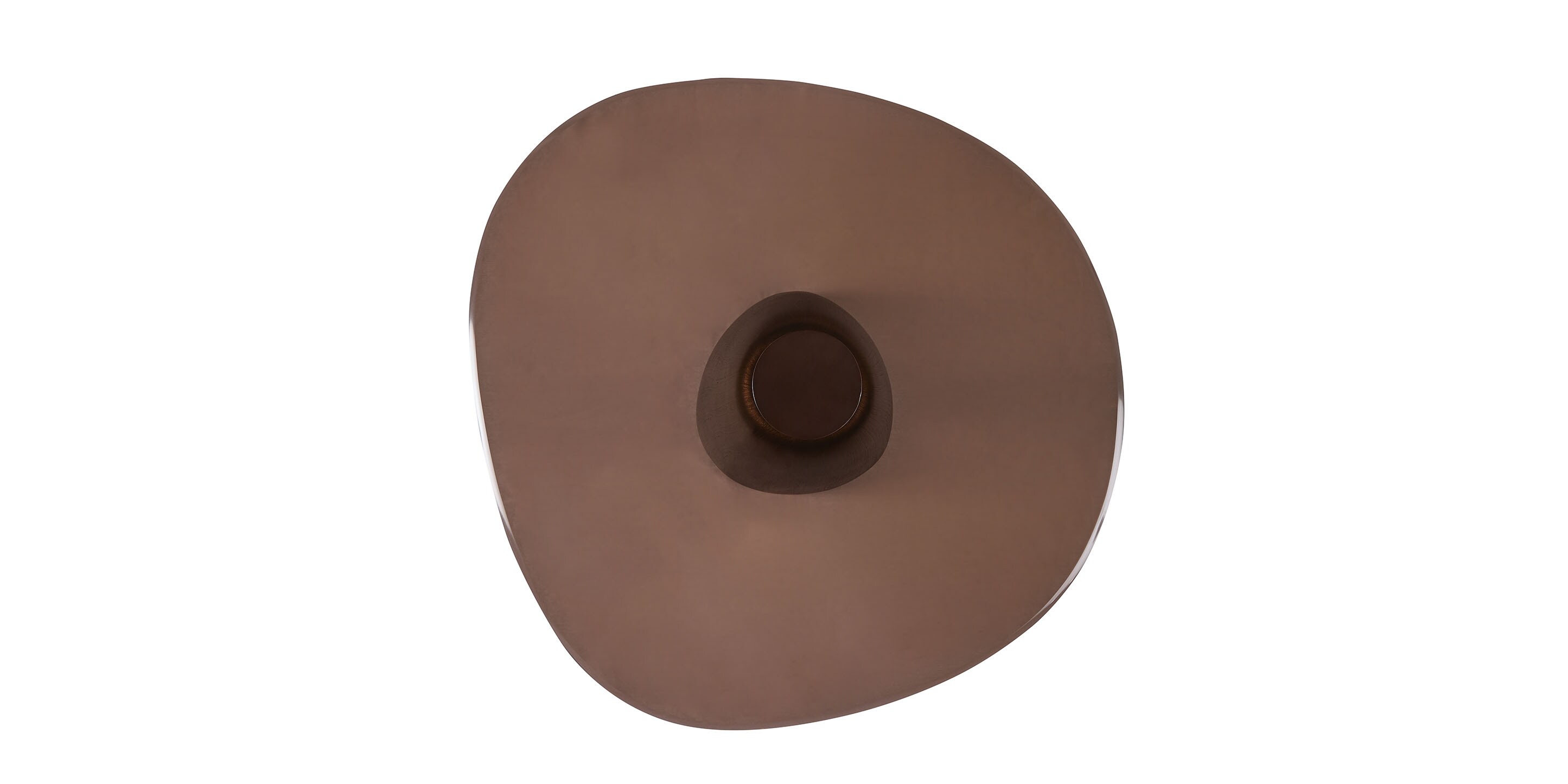 Pantheon Large Glass Top Coffee Table - Thumbnail 4