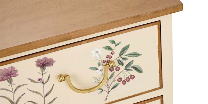 Cita 3 Drawer Hand-Painted Accent Chest image number 6