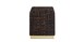 Ashton Leather Hide Woven Ottoman