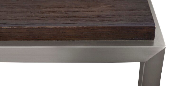 Oak Chairside Table image number 6