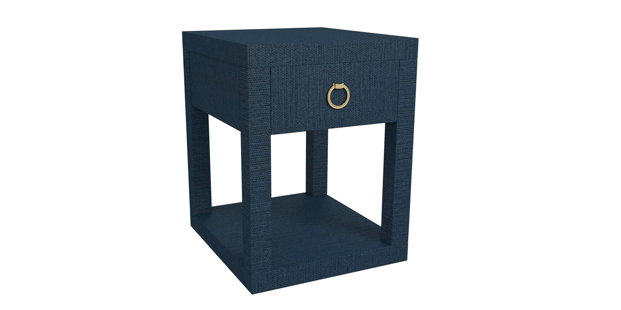 Ventura Raffia Chairside Table Bassett Furniture