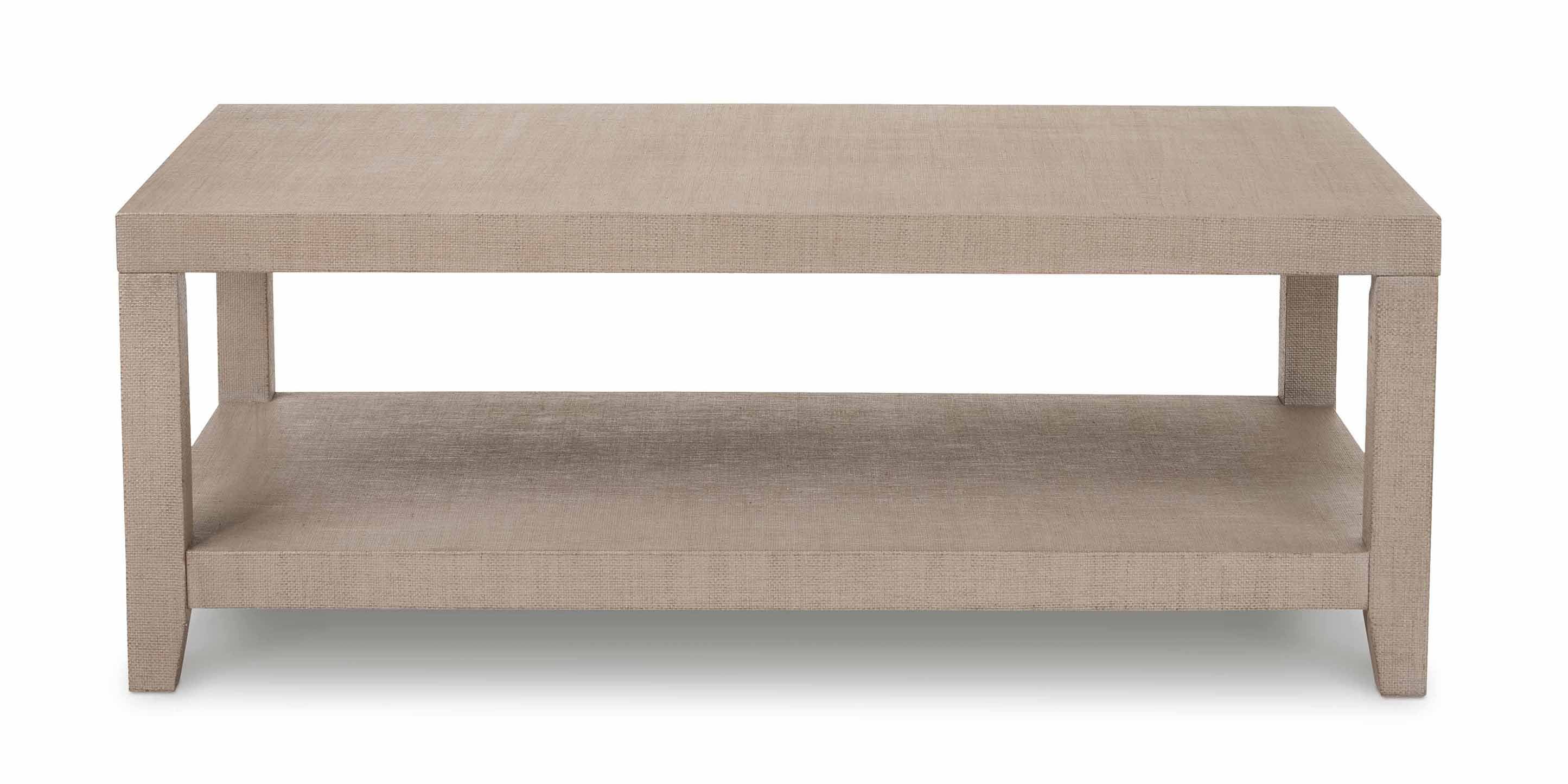Ventura Raffia Rectangle Cocktail Table