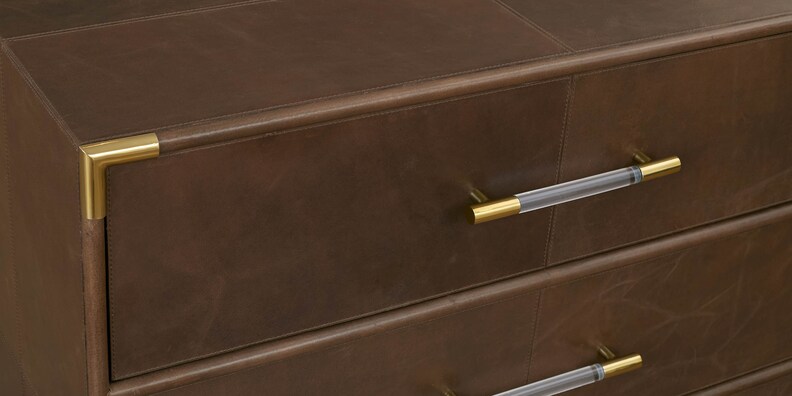Caspian Cocoa Brown Accent Chest image number 5